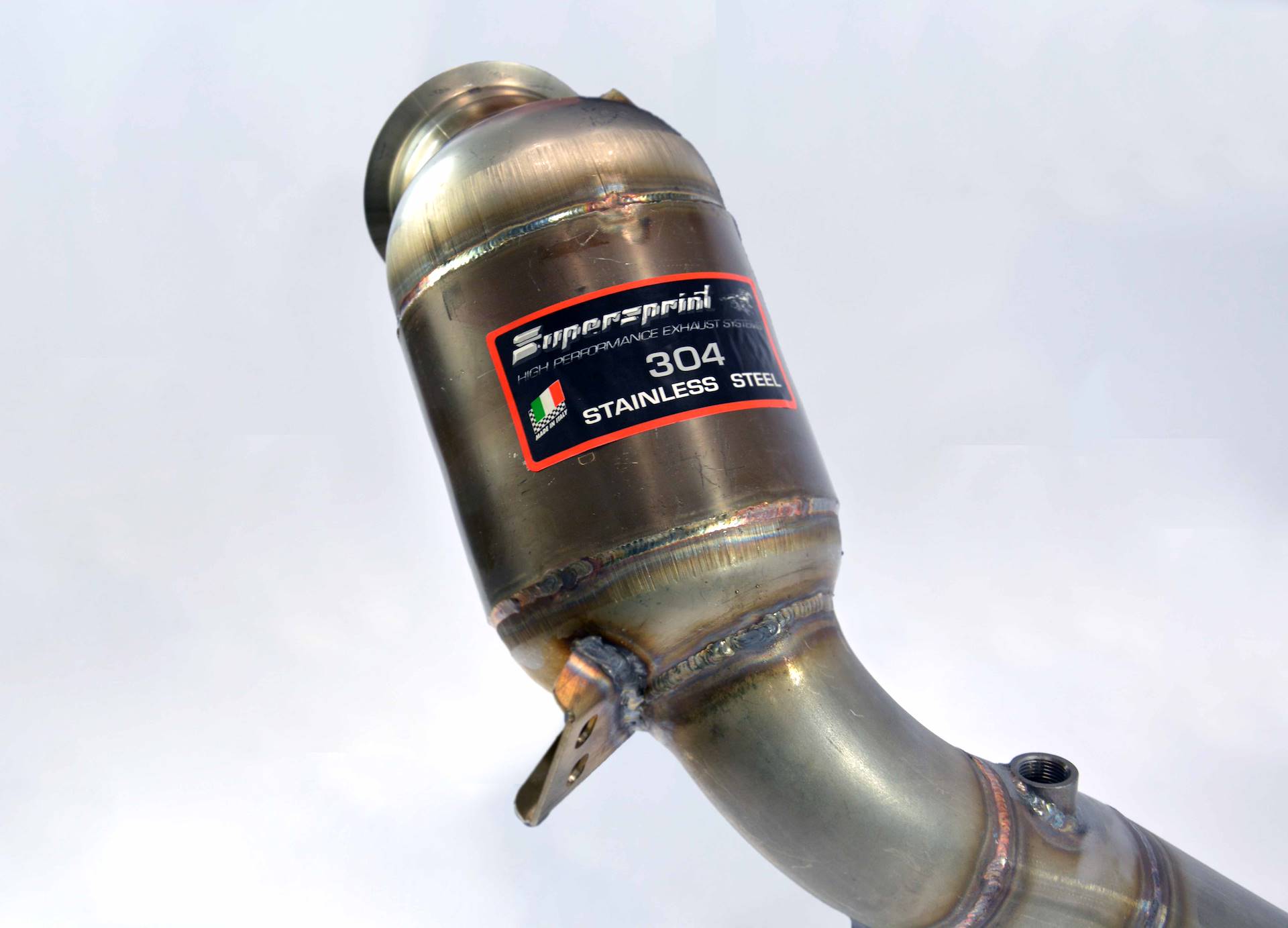 Downpipe Rechts + Hauptkatalysator (RHD - LHD) 