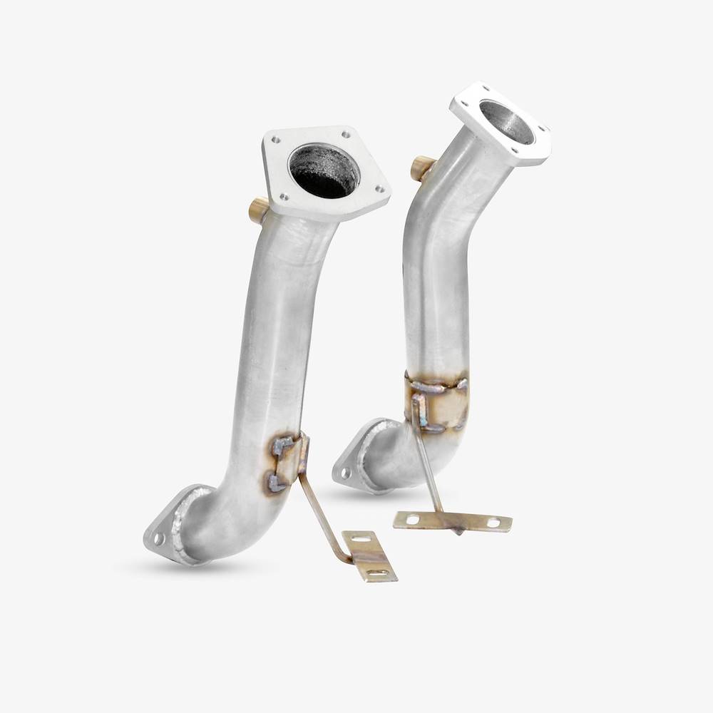 Downpipes kit Derecho-Izquierdo (Reemplaza el catalizador principal)