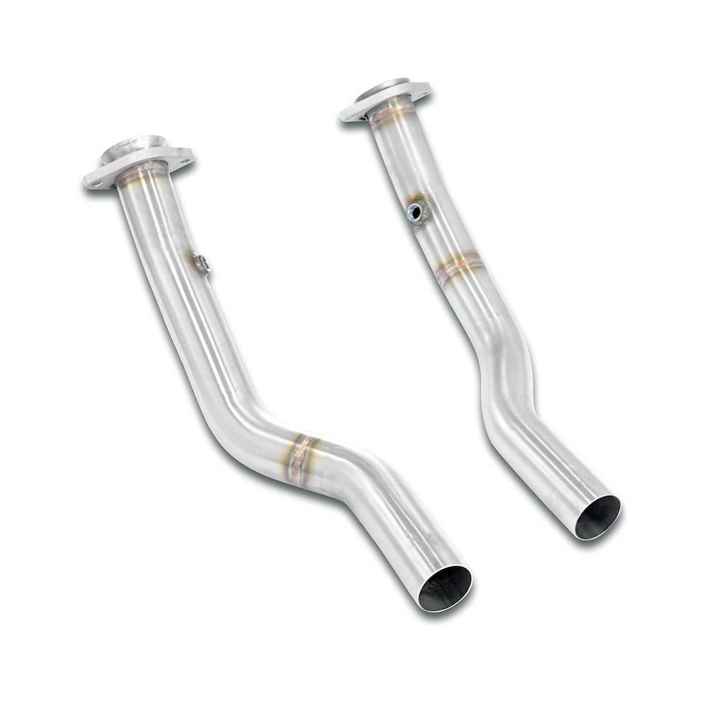Downpipe kit Right - Left (Deletes the catalytic)