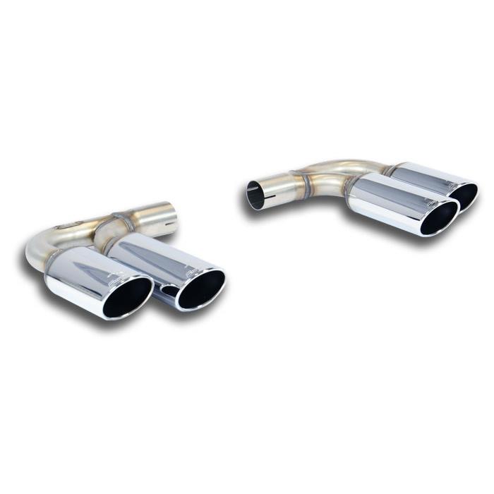 Colas de escape kit Derecho + Izquierdo 4 salidas 90x70