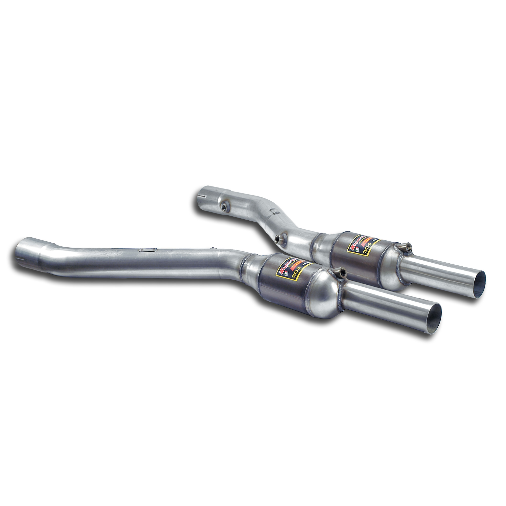 Anteriore con catalizzatore metallico Destro - Sinistro