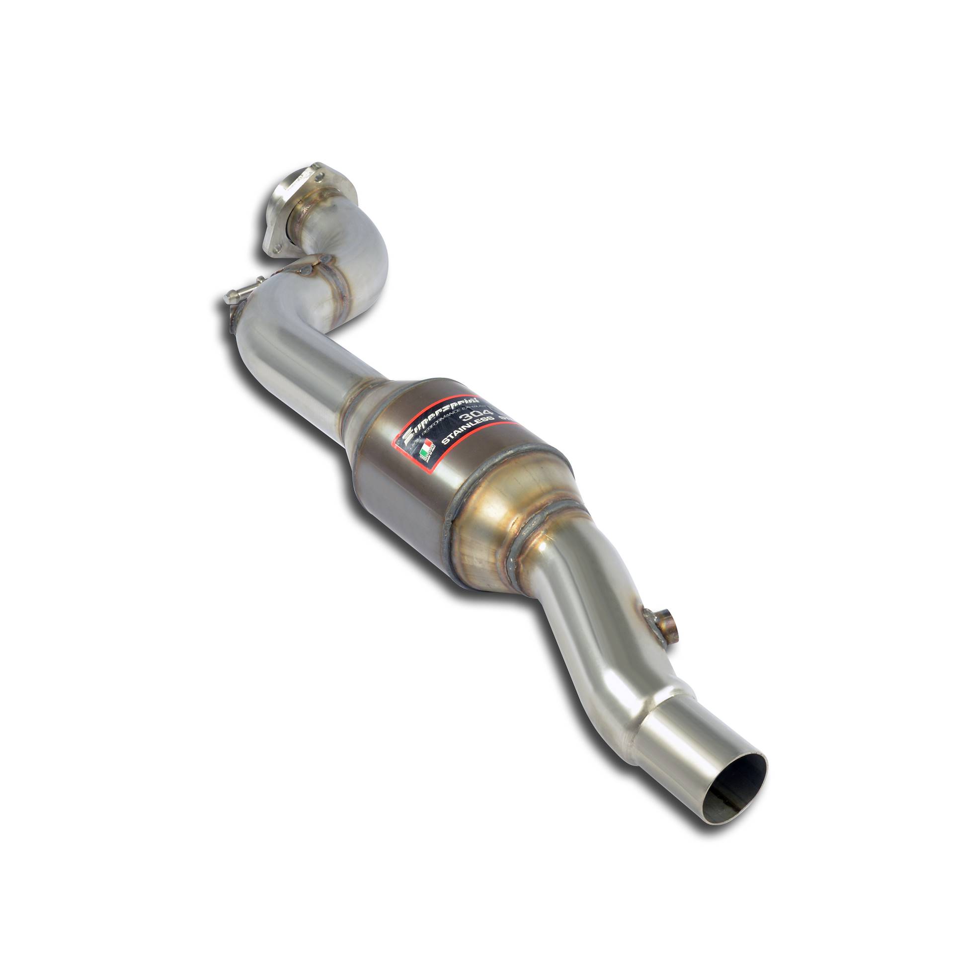 Tubo delantero con catalizador metalico derecho