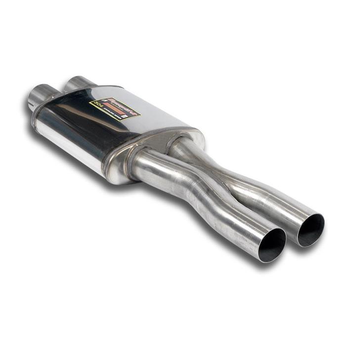 Silencieux central + X-Pipe