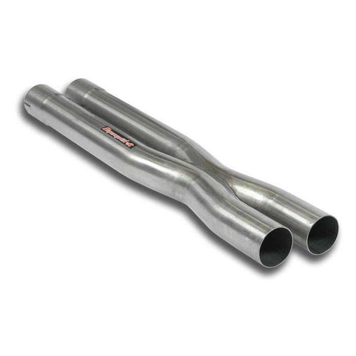 Tube centrals kit X-Pipe (remplace origine Silencieux central)