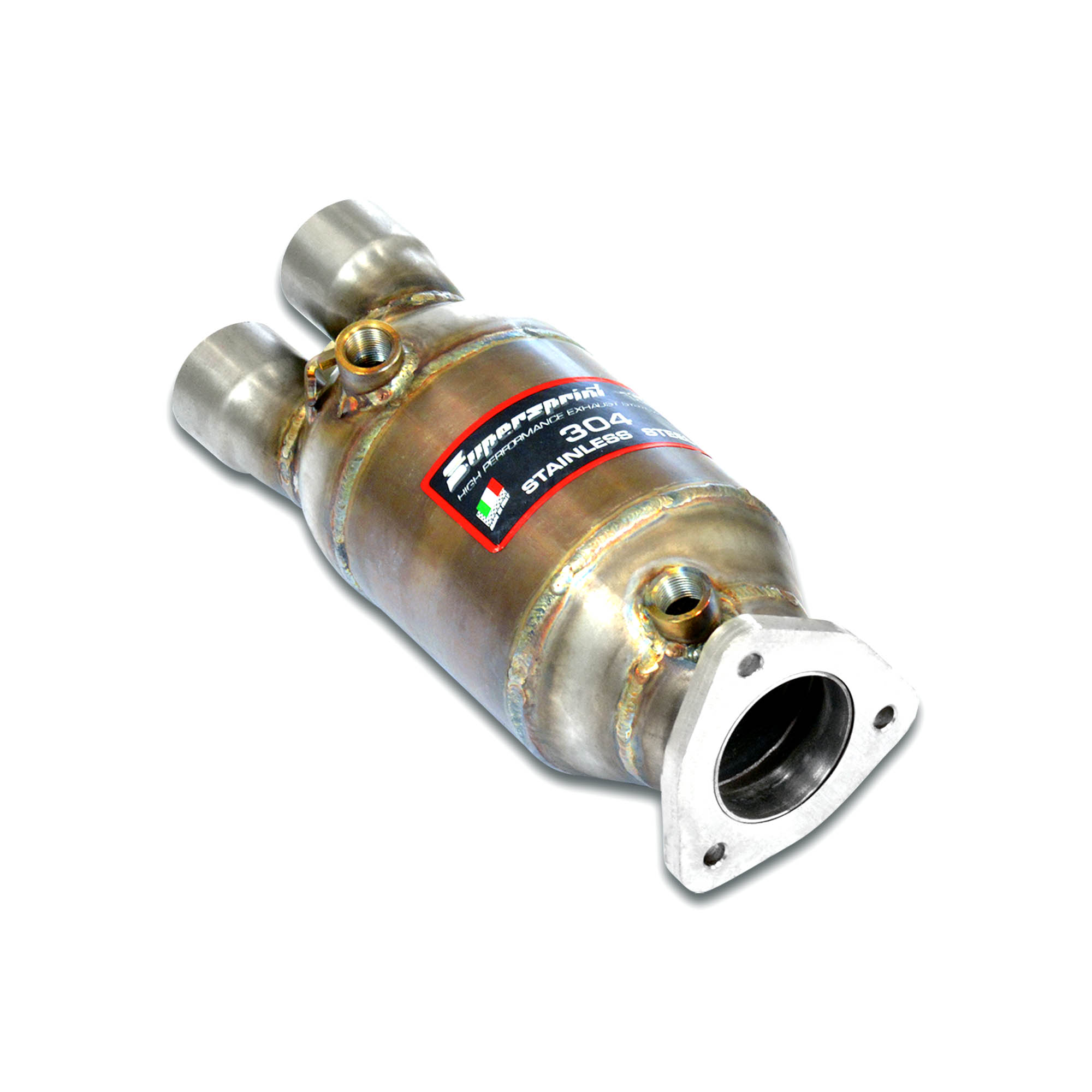 Front Metallic catalytic converter Left