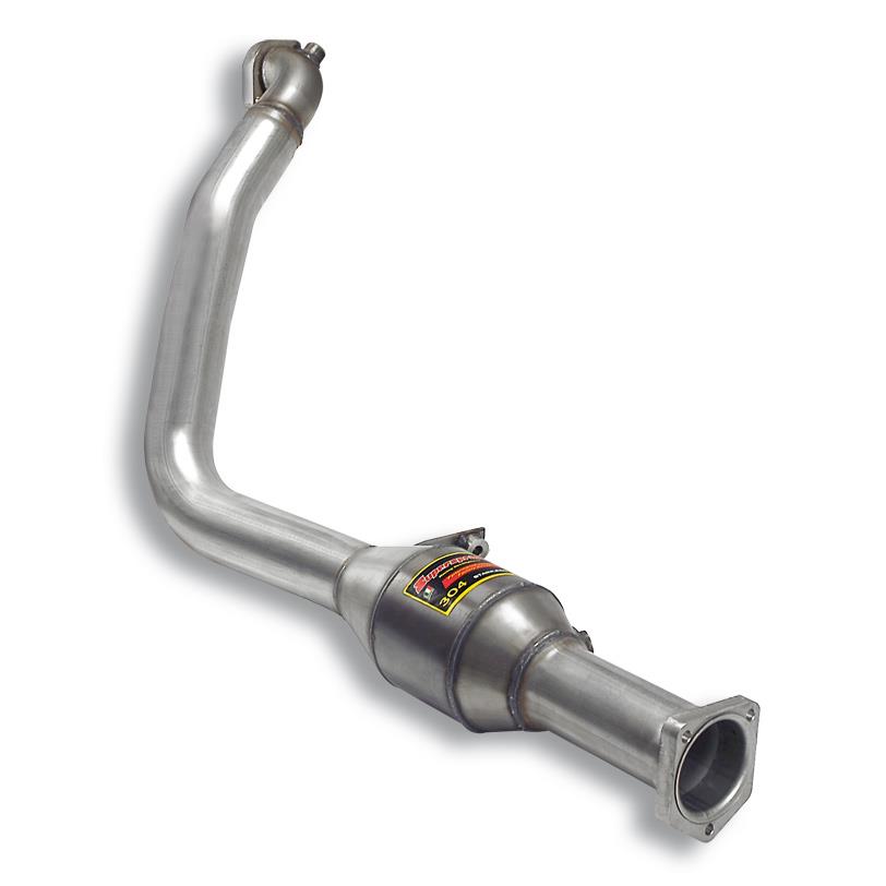 Downpipe Left + Metallic catalytic converter