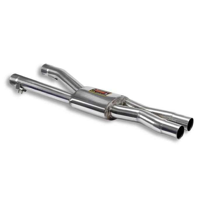 Silencieux central + X-Pipe