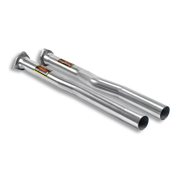 Tubes avant kit Droite - Gauche (remplace the main catalyseur)