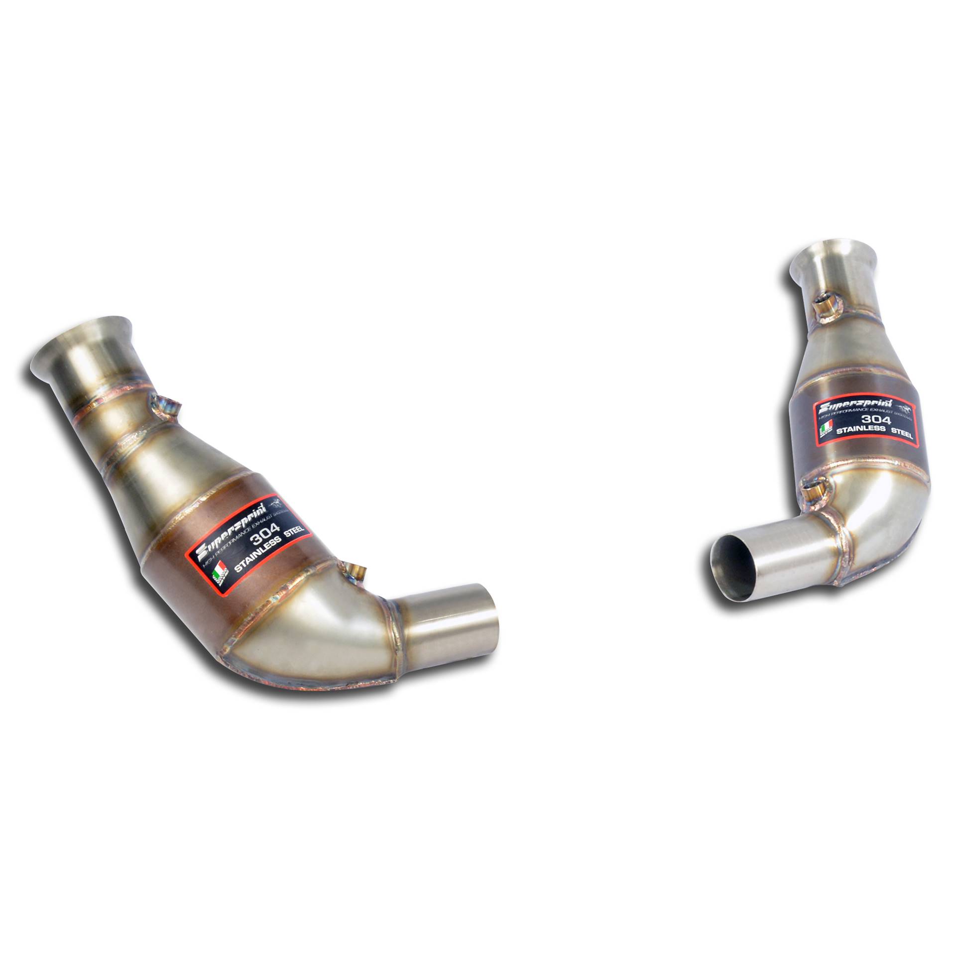 Catalizador metalico delantero Derecho-Izquierdo 100CPSI WRC