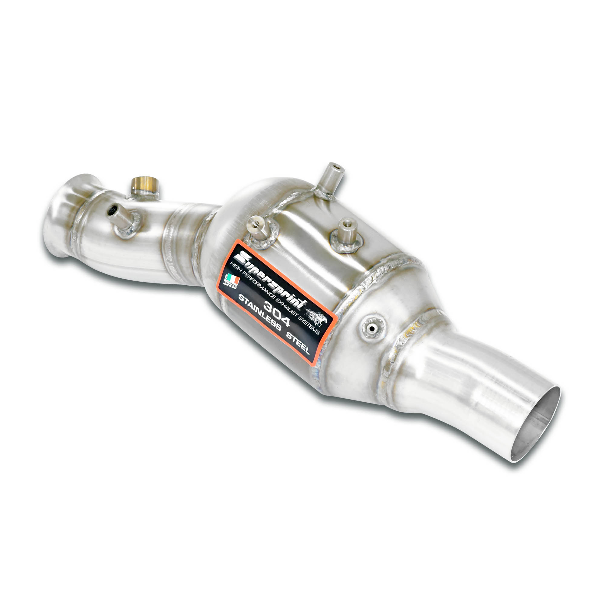 Front Catalyseur métallique Droite