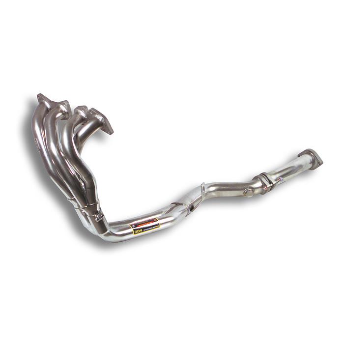 Colector 4->2->1 100% Acero Inox