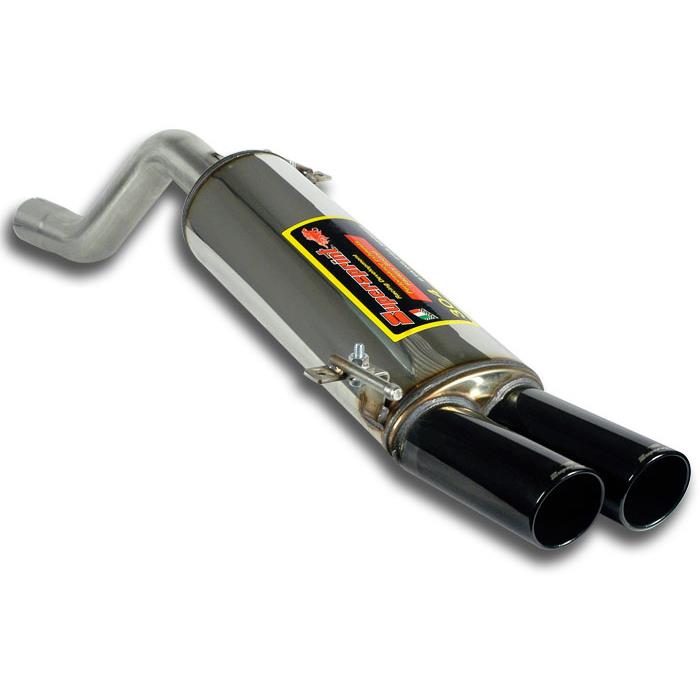 Silencioso trasero OO80 Gun Metal Grey