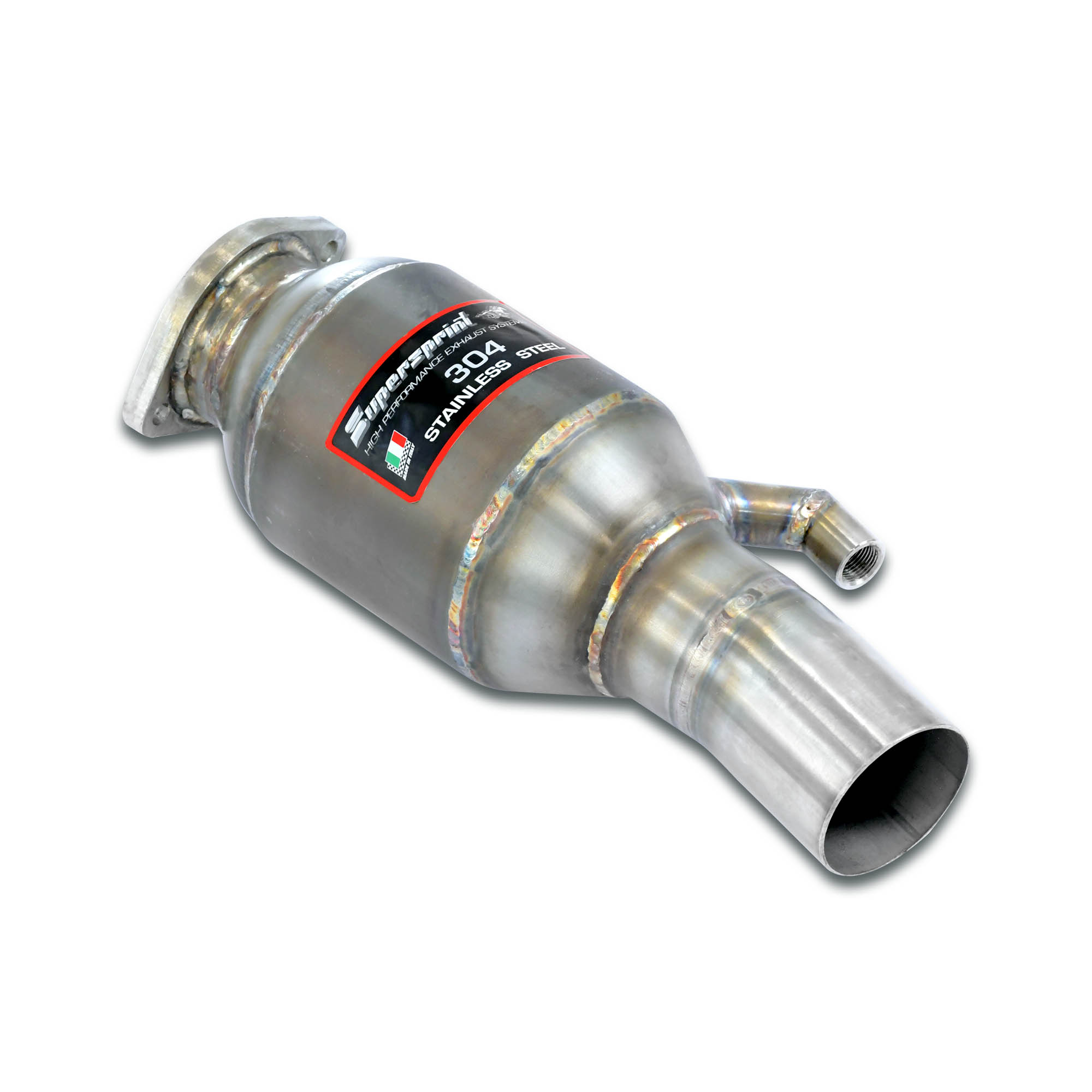 Anteriore Sinistro con catalizzatore metallico