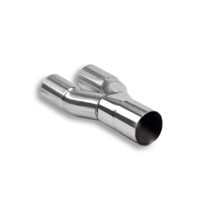 Bivio raccordo Y-Pipe per catalizzatore di serie