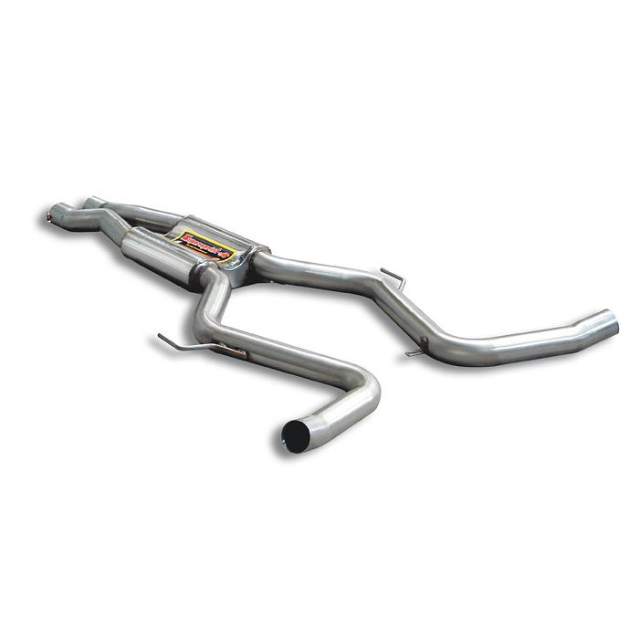 Centre exhaust + X-Pipe