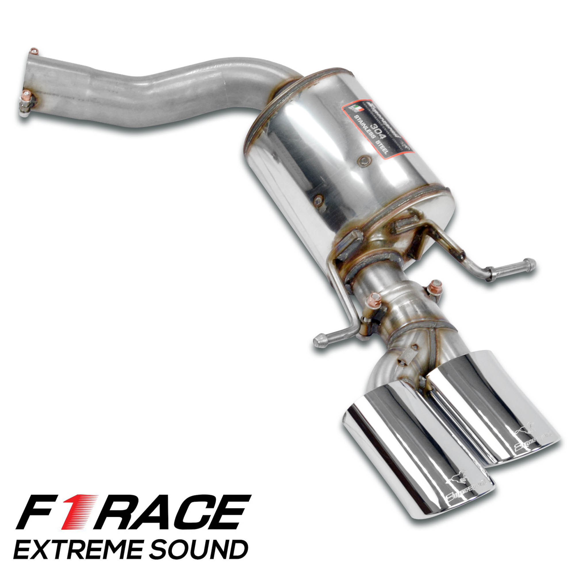 Rear exhaust Right 120x80 F1 Race