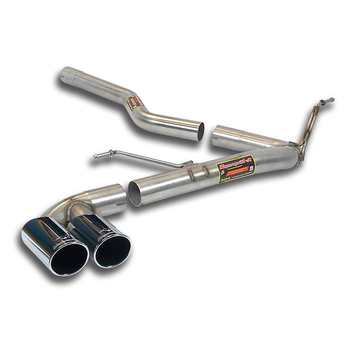 Tube de liasion + Tube de fuite OO80 (Suppression du silencieux)
