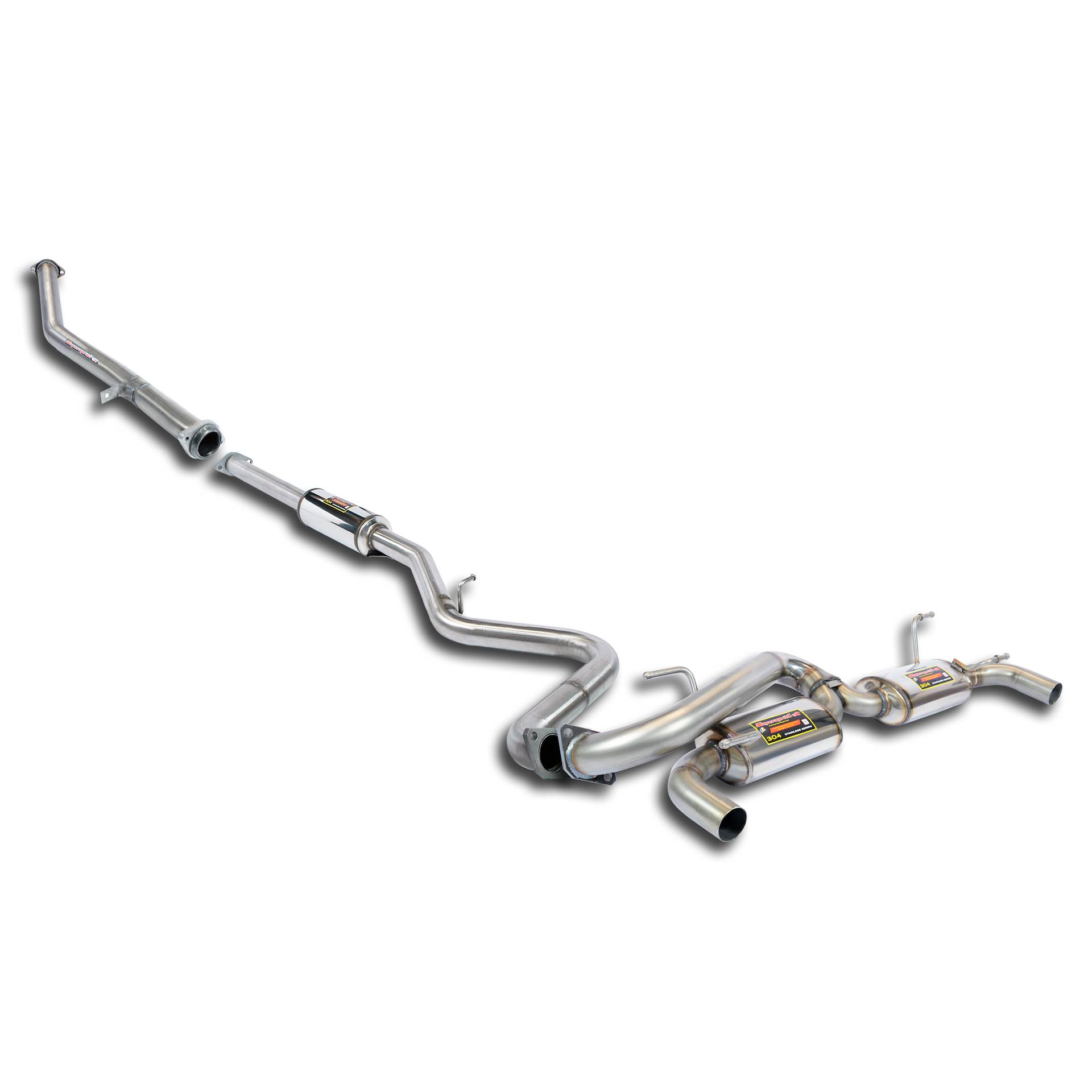 Performance Pack 2: sistema overpipe-back 