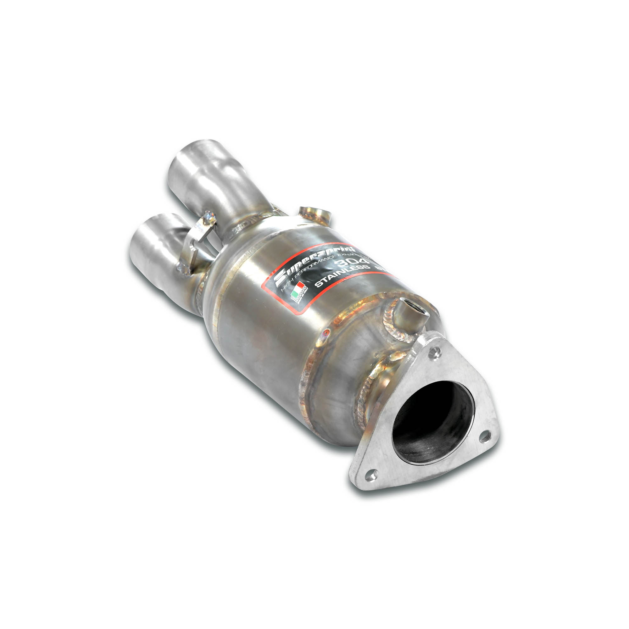 Catalizador metalico delantero izquierdo 