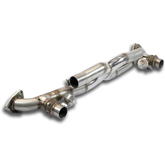 X-Pipe + válvulas Derecha-Izquierda
