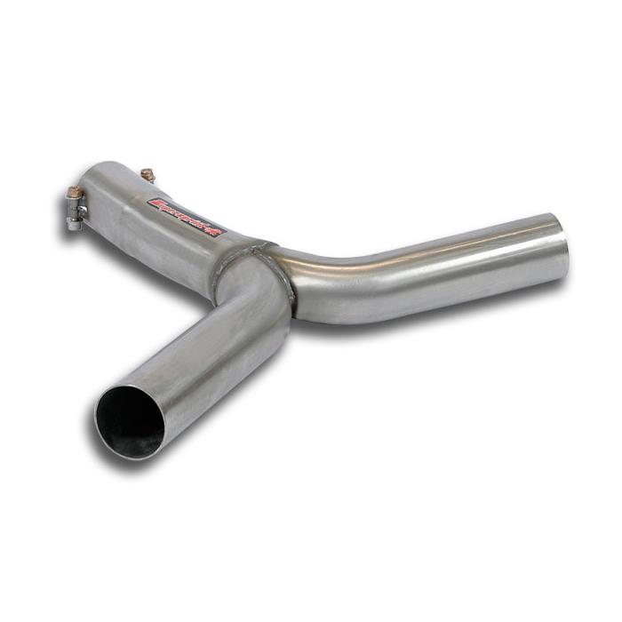 Y-Pipe central (pour silencieux central d'origine)