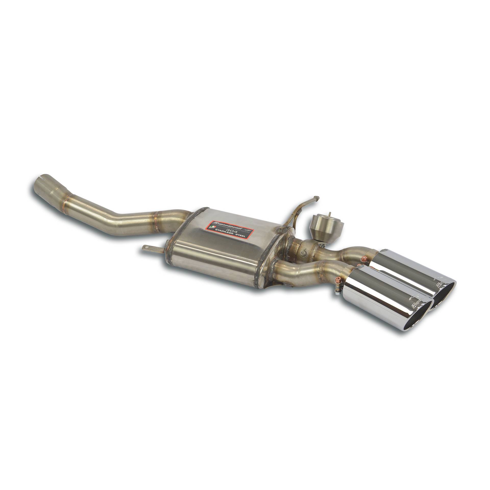 Rear exhaust Right with valve OO90