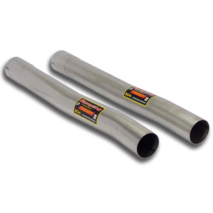 Kit tubos delanteros Derecho-Izquierdo (Reemplaza silencioso delantero OEM)