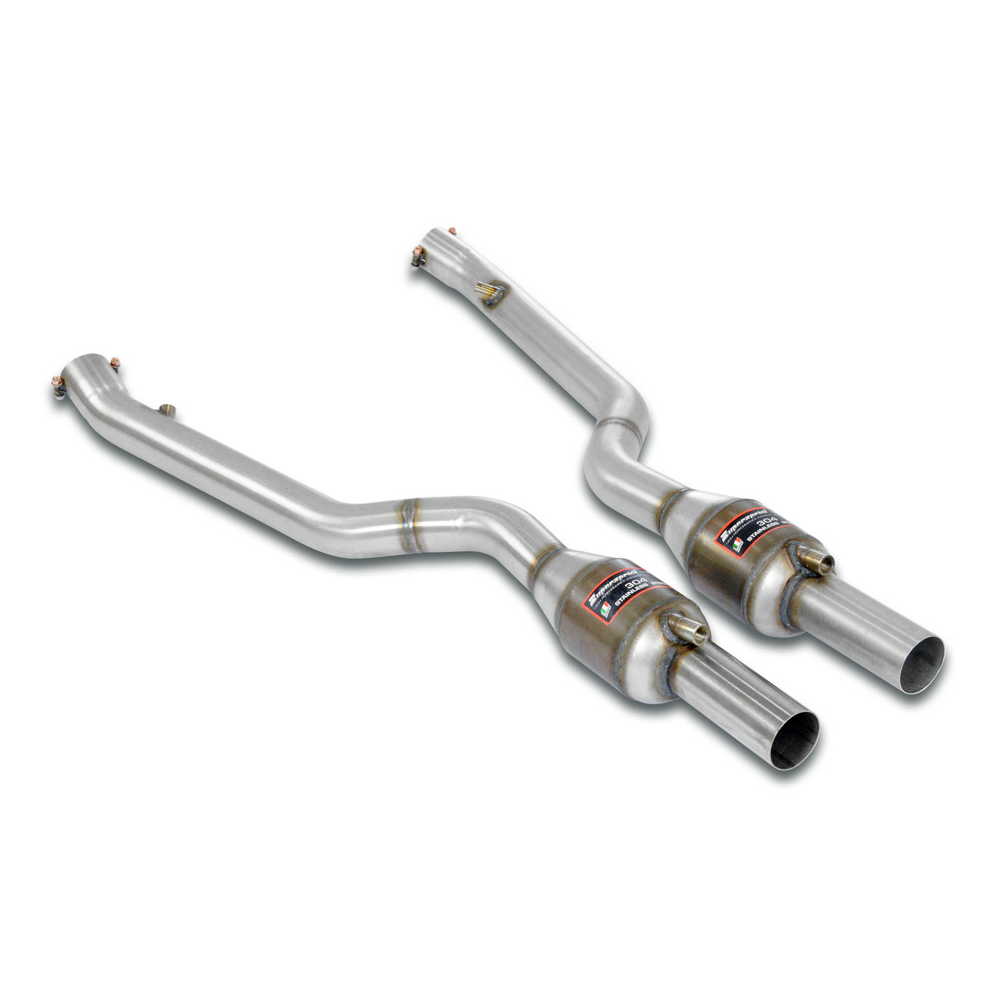 Tubo delantero con catalizador metalico Derecho-Izquierdo