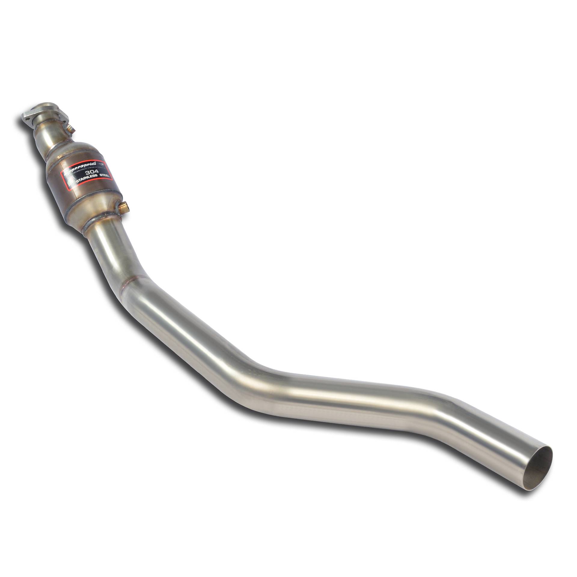 Turbo downpipe kit +  Metallic catalytic converter Left