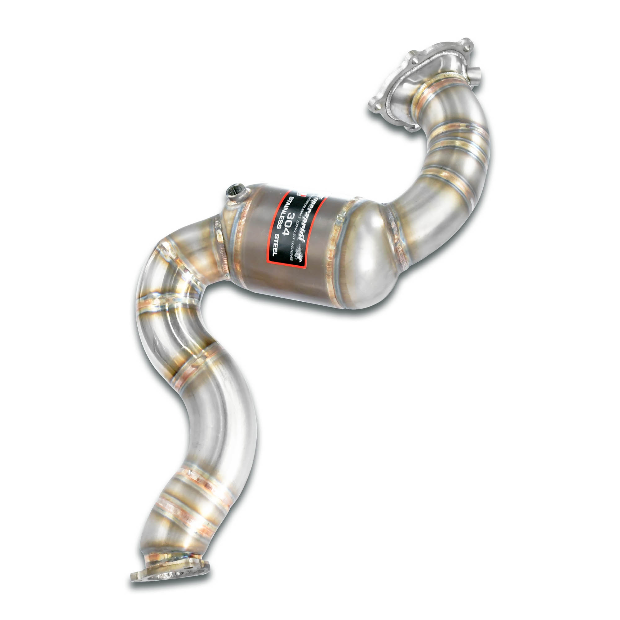 Downpipe Right + Metallic catalytic converter