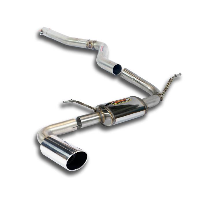 Connecting pipe + rear exhaust O90
