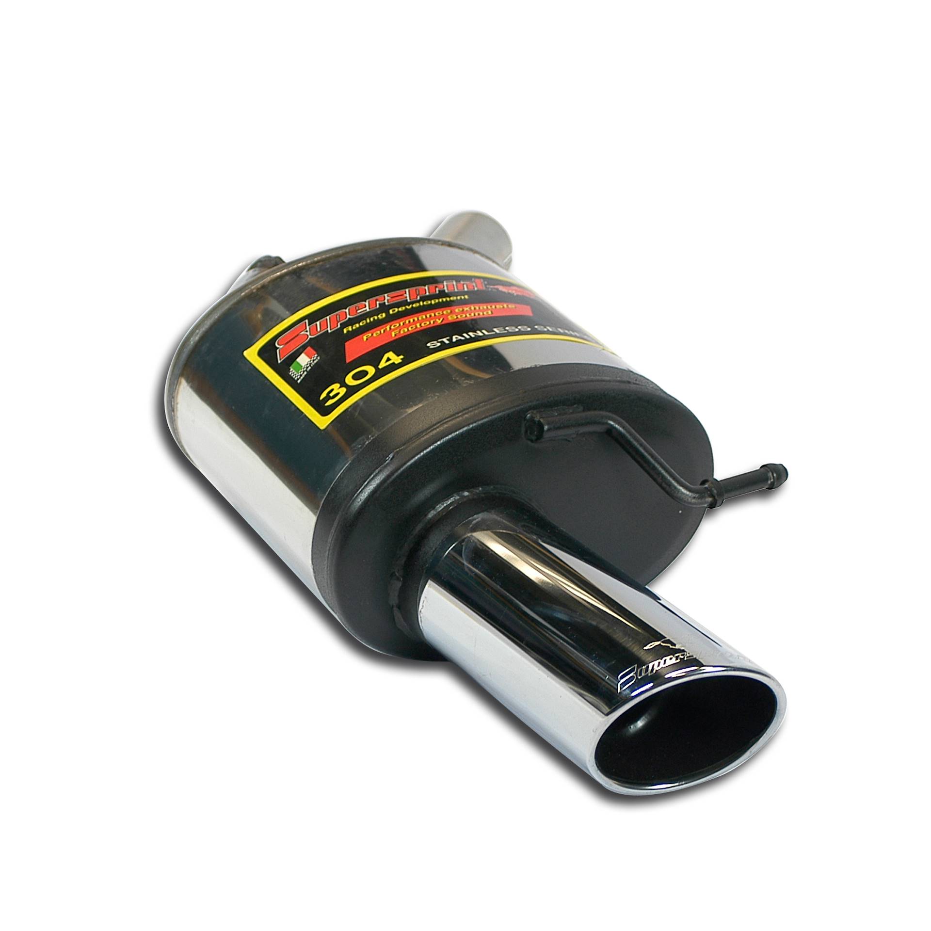 Rear exhaust Left O120 Power Loop For OEM rear bumper