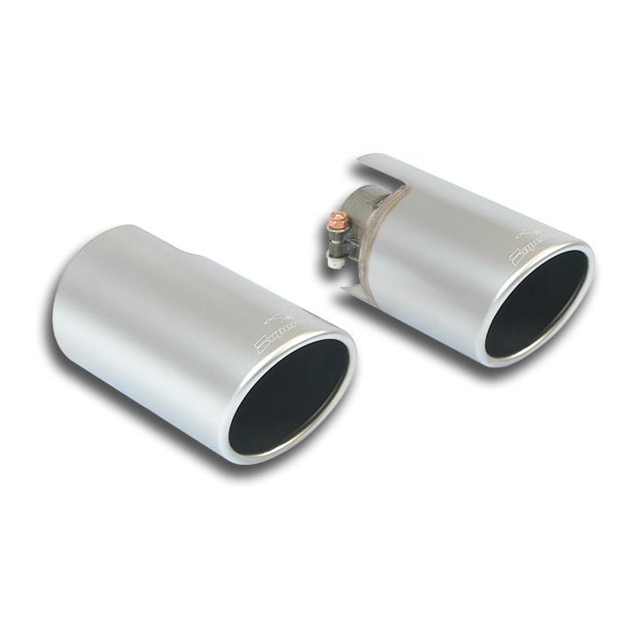 Endpipes kit Right - Left Satin O100