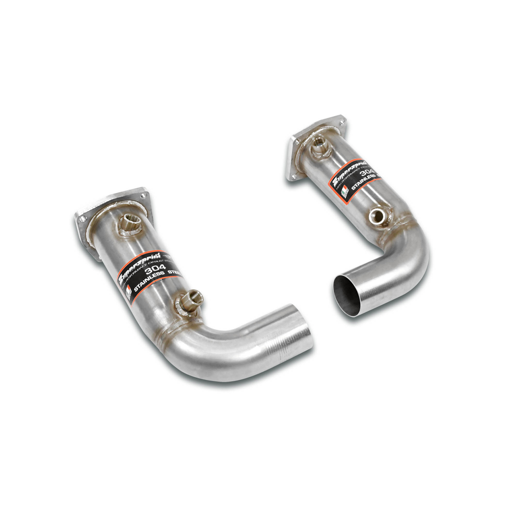 Tubes avant Droite - Gauche (suppression de catalyseur)