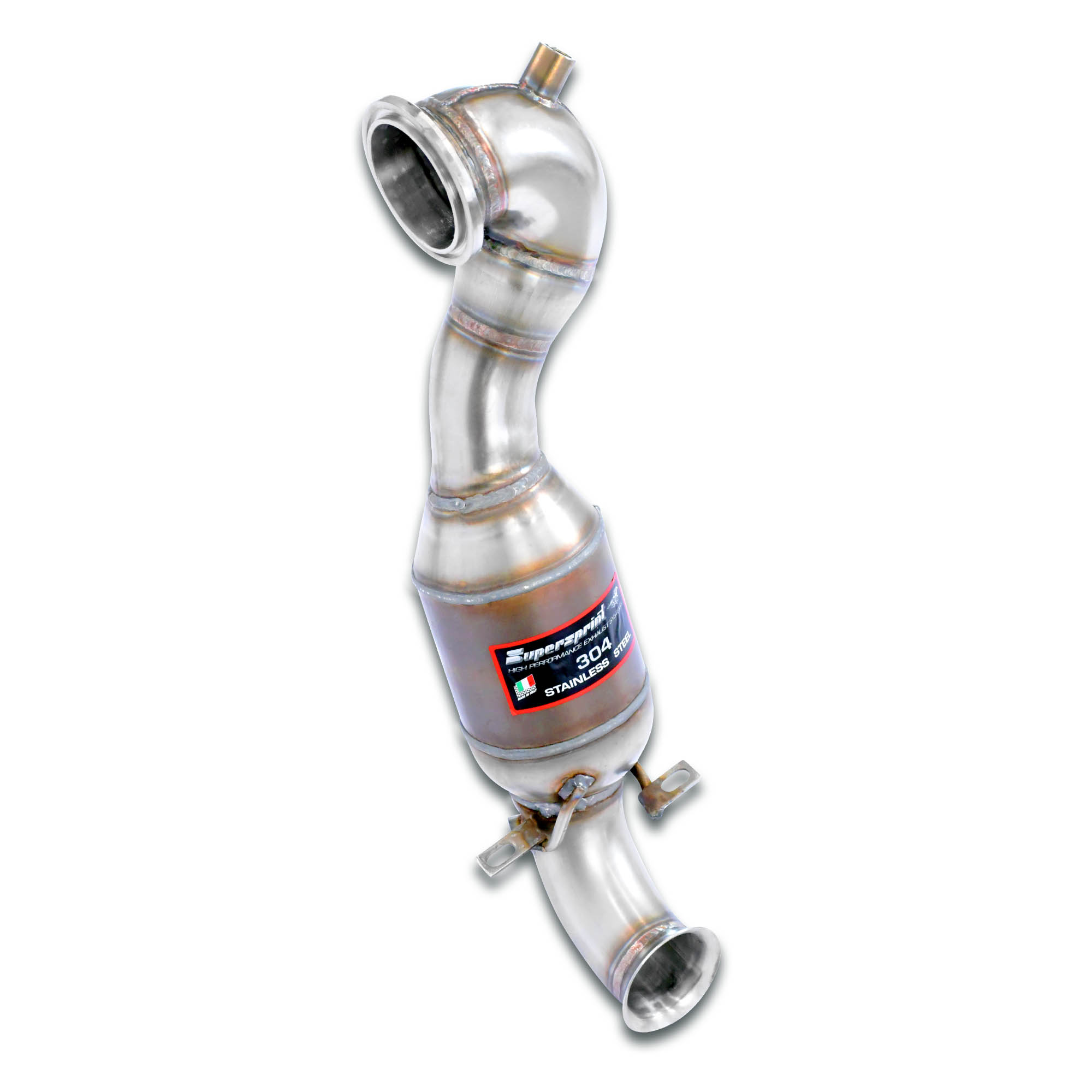 Downpipe con catalizador metalico 