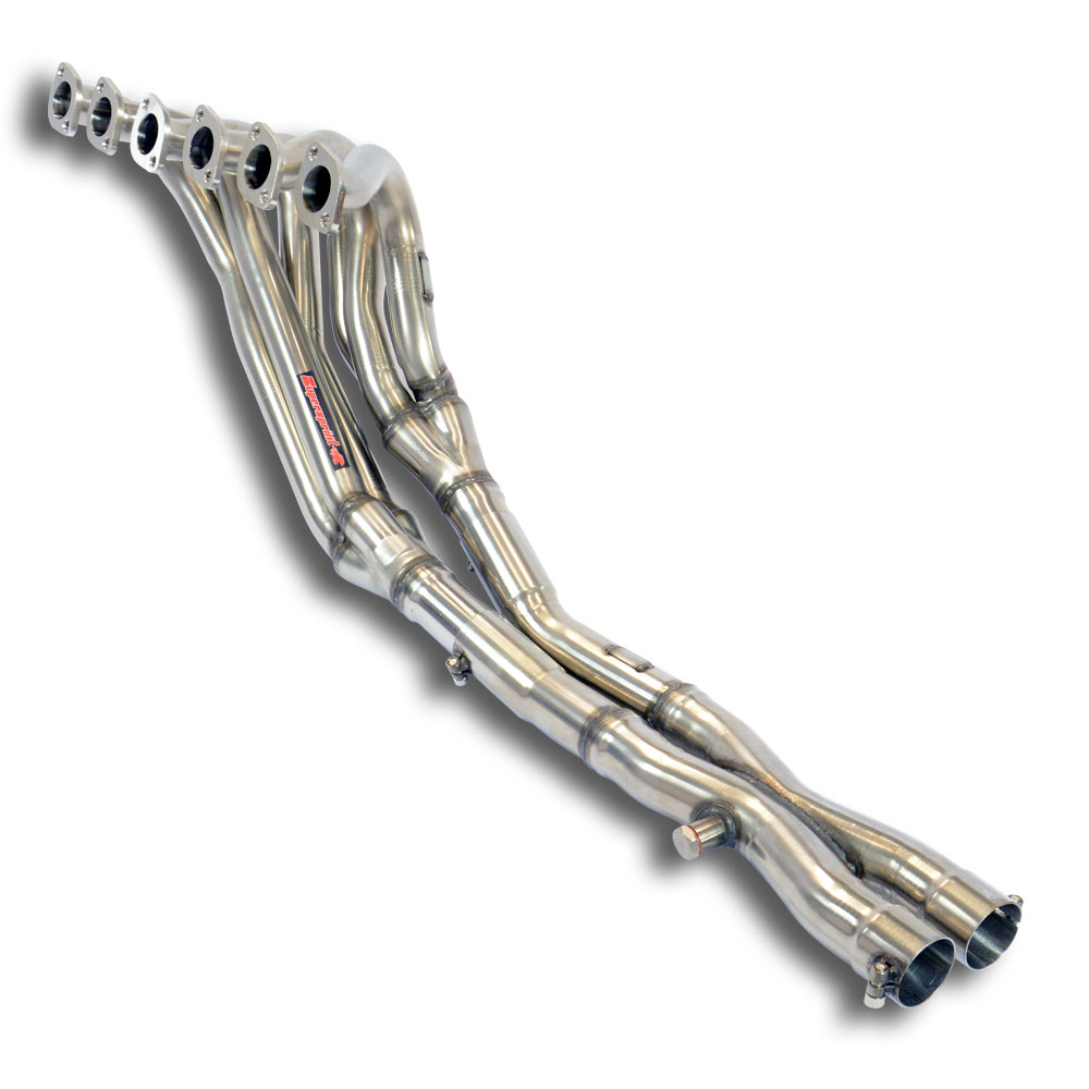 Collecteur + X-Pipe (Left Hand Drive) Acier inoxydable pour origine catalyseur