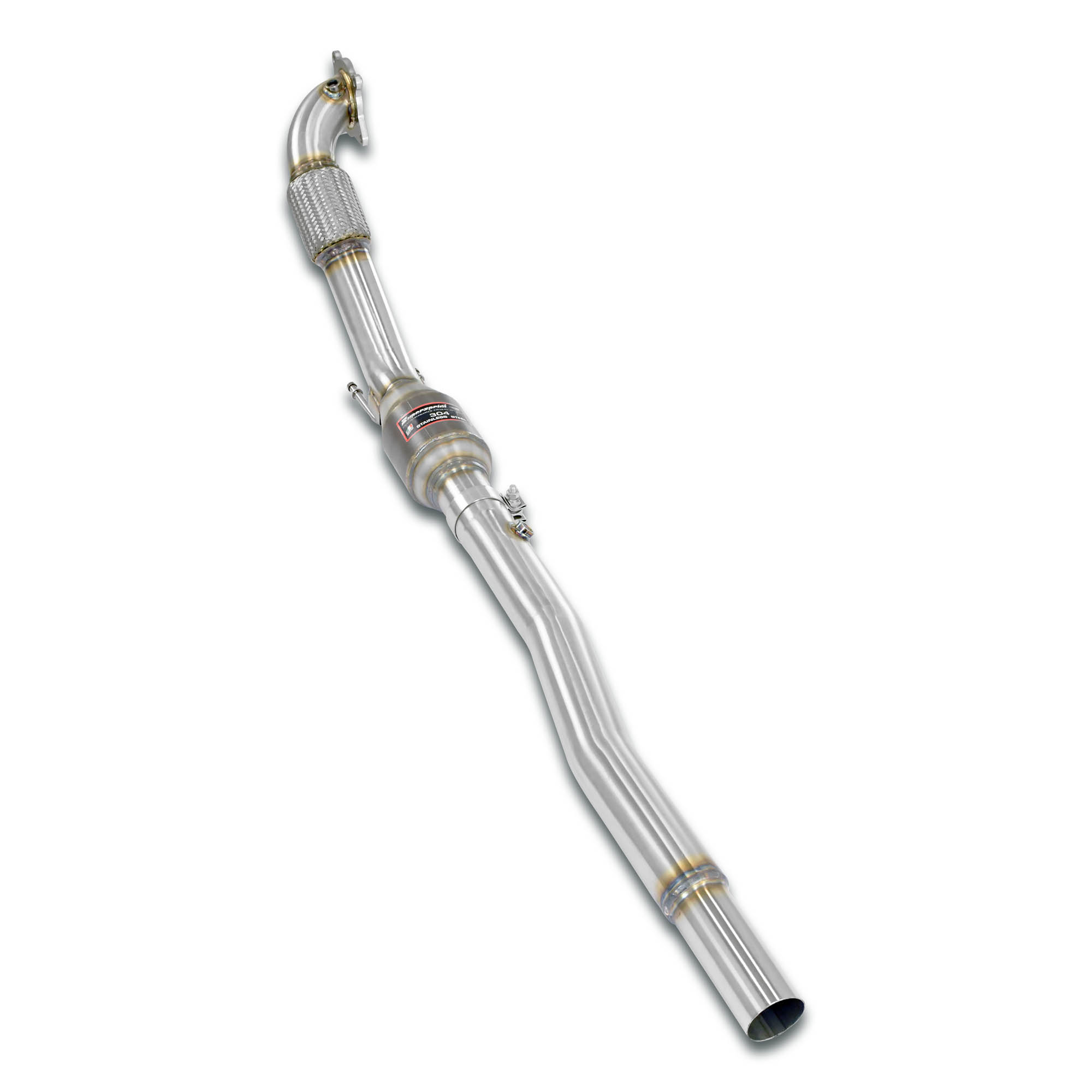 Turbo downpipe kit + Catalizador metalico 100 CPSI WRC