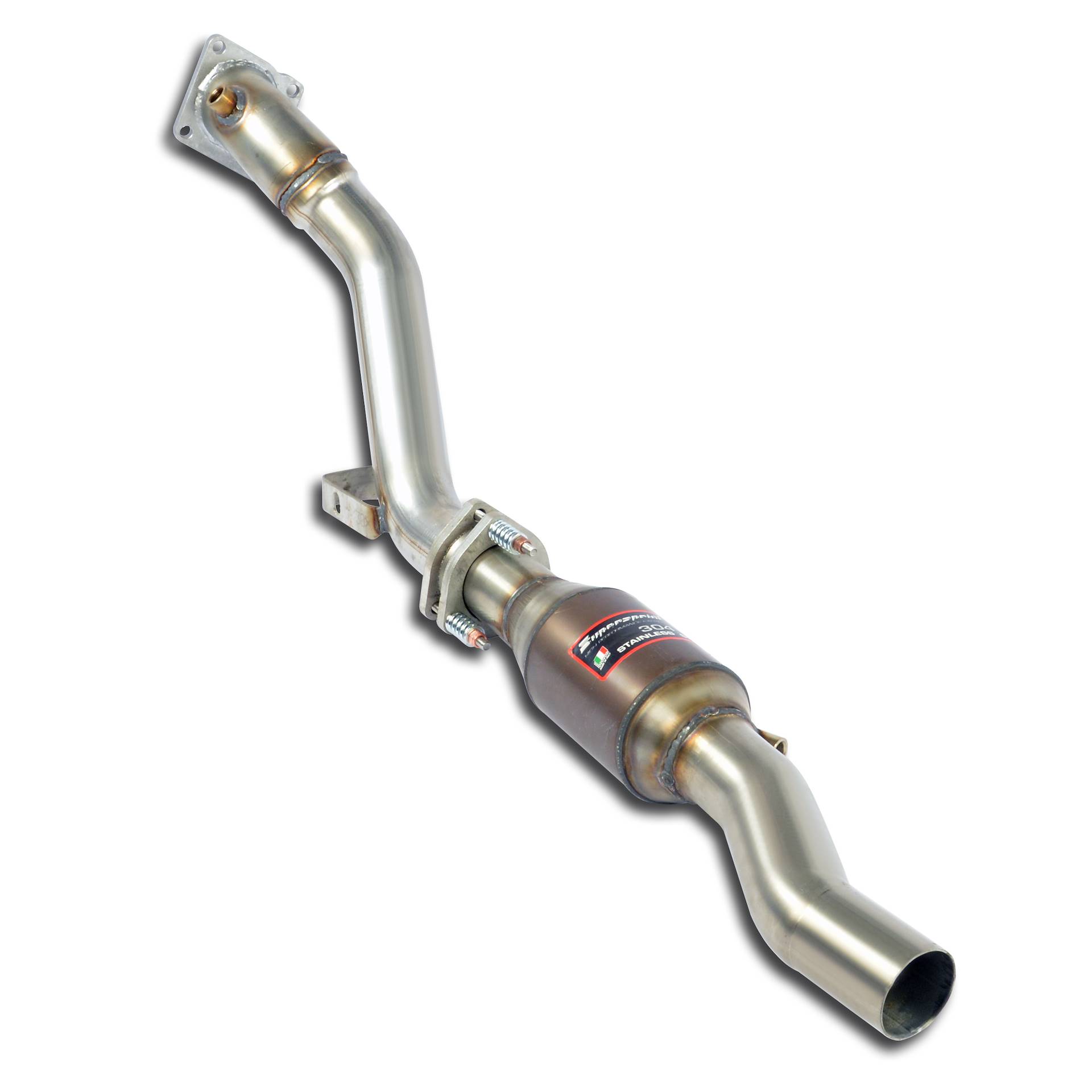 Kit tubo derecho para tubo turbina con catalizador metalico
