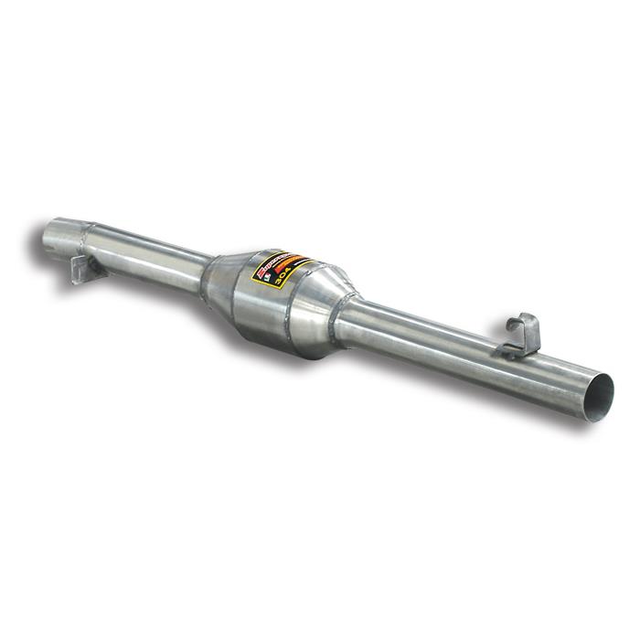 Scarico anteriore con catalizzatore metallico