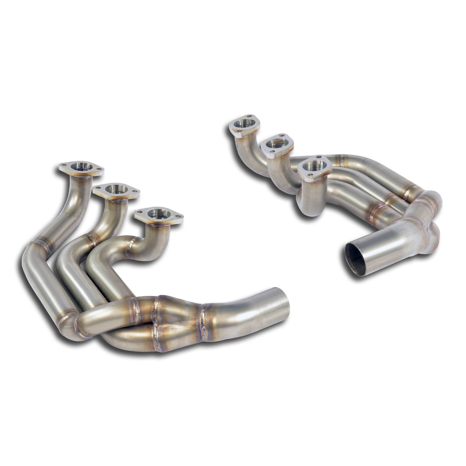 Manifold Right + Left for OEM catalytic converter