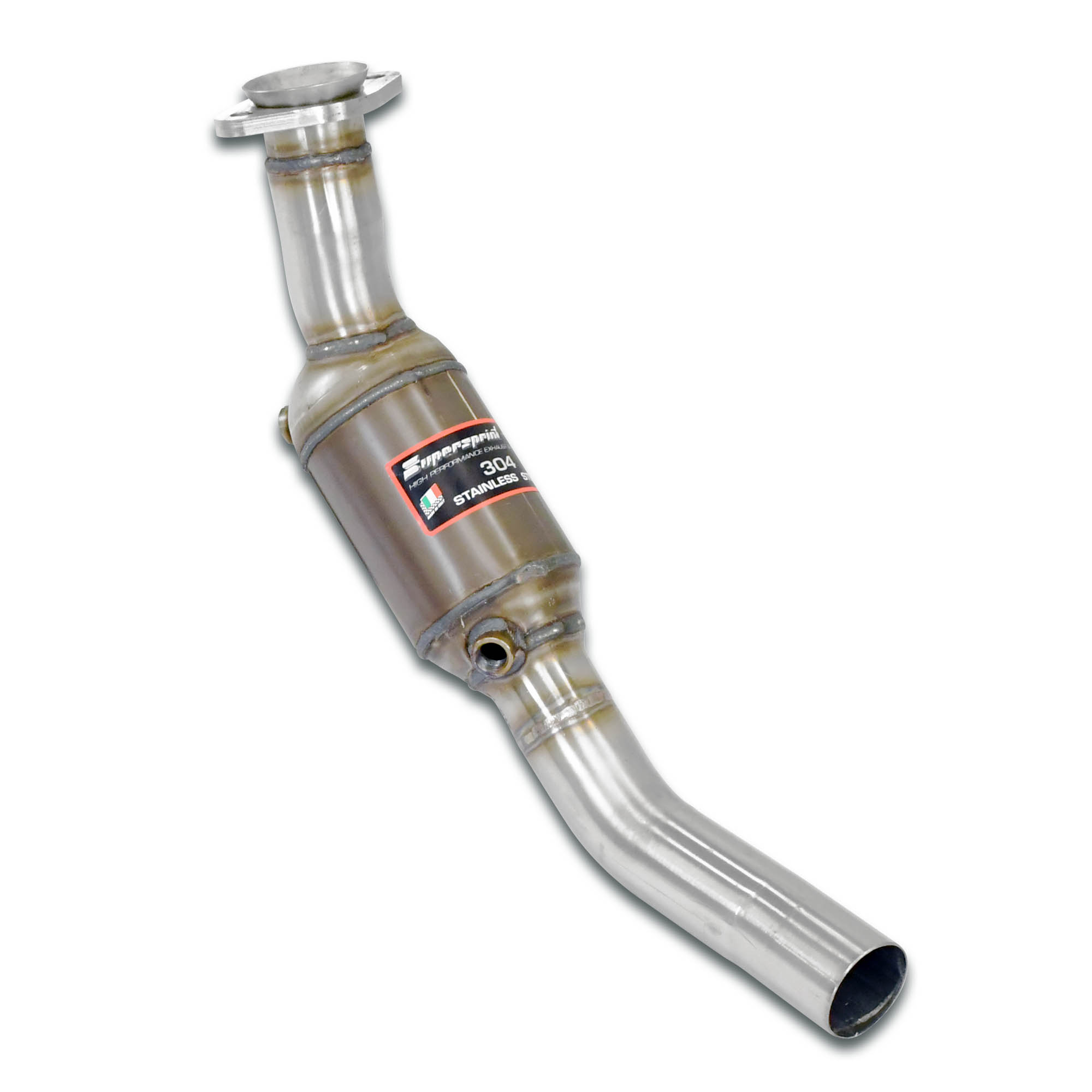 Downpipe Right with metallic catalytic converter