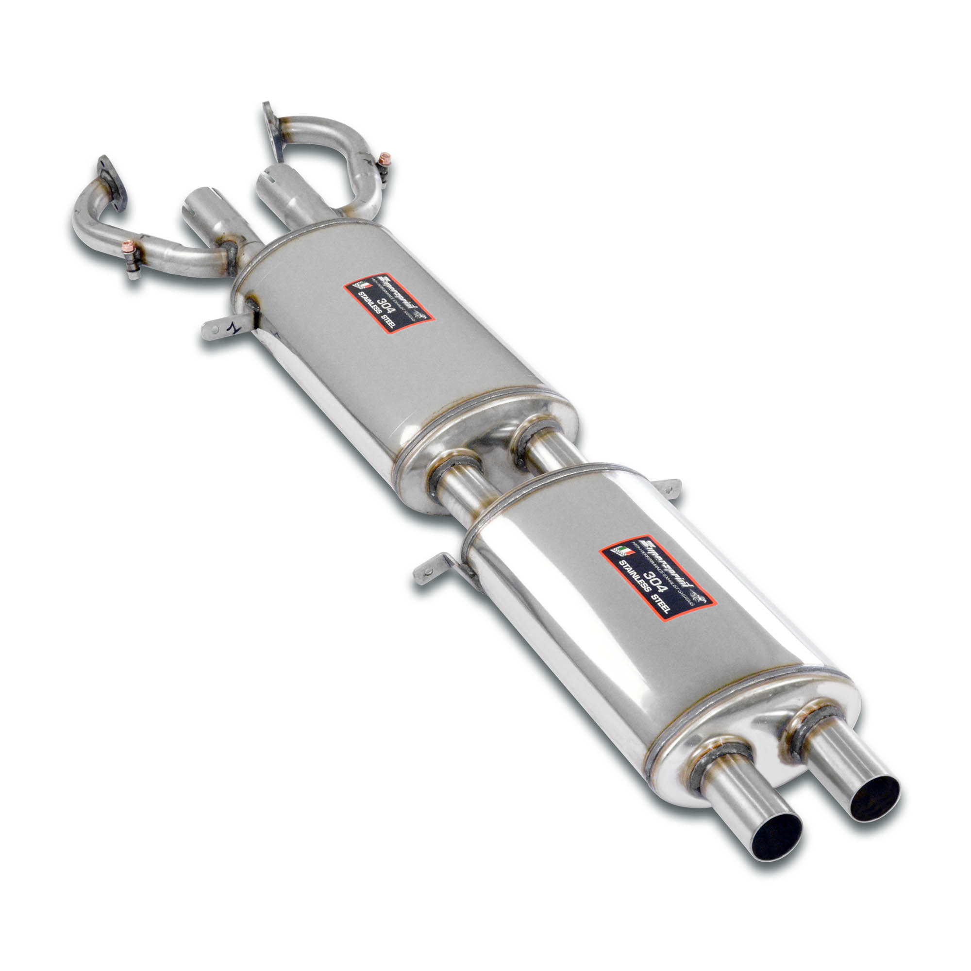 Front + Silencieux central Droite (2 Silencers) Disponible sur demande