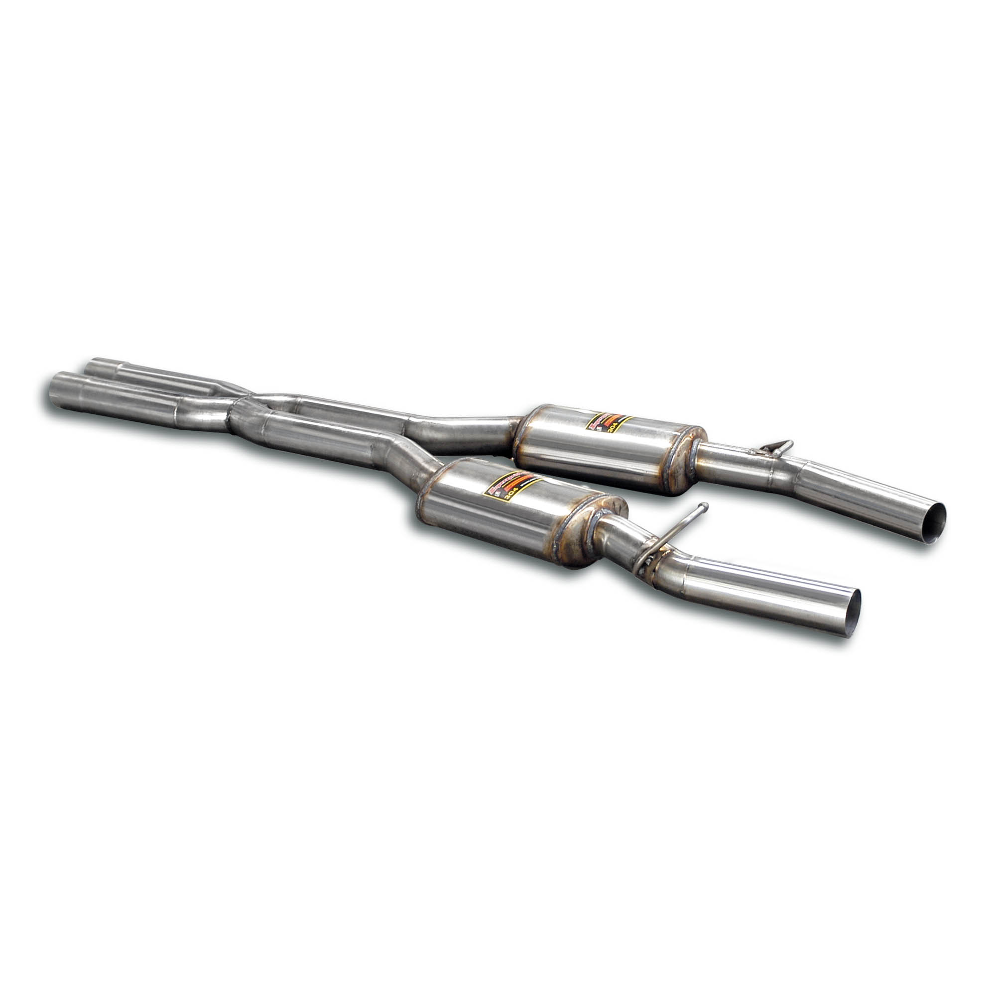 Mittelschalldämpfer +“X-Pipe”