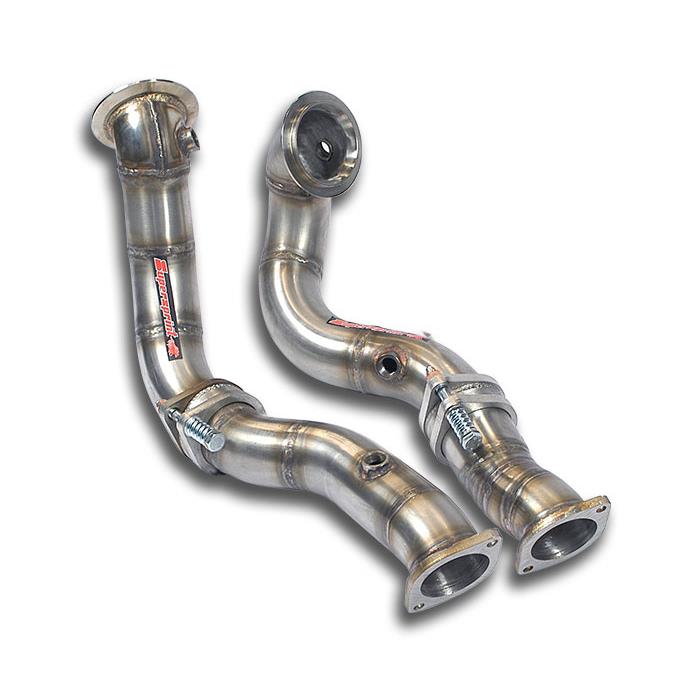 Kit downpipe Destro - Sinistro con giunto compensatore (sostituisce pre-catalizzatore principale)