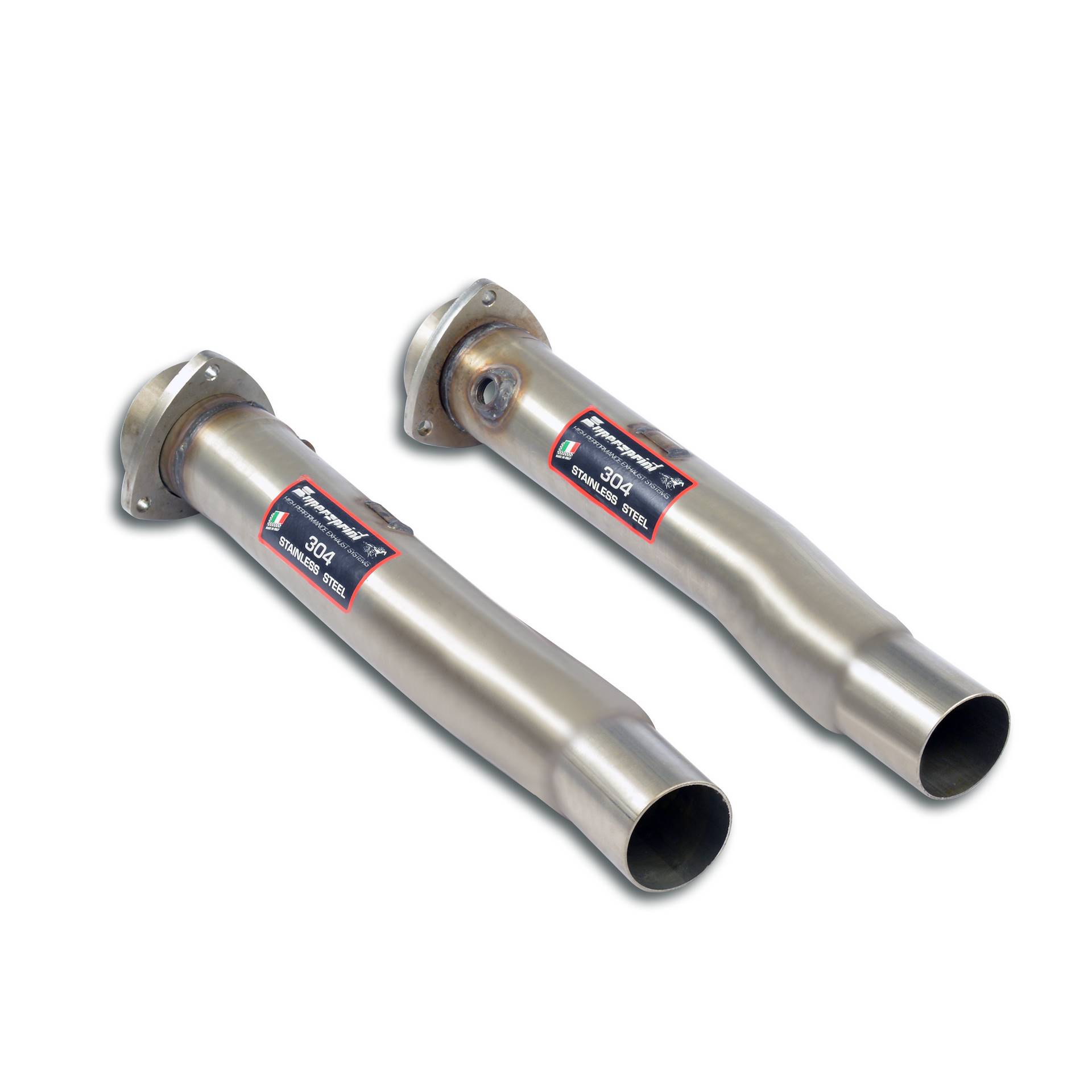 Tubes avant kit Droite - Gauche (remplace catalyseur)