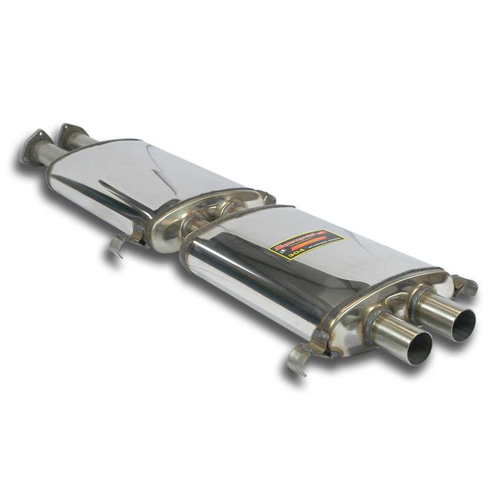 Front + Silencieux central Droite (2 Silencers) Disponible sur demande