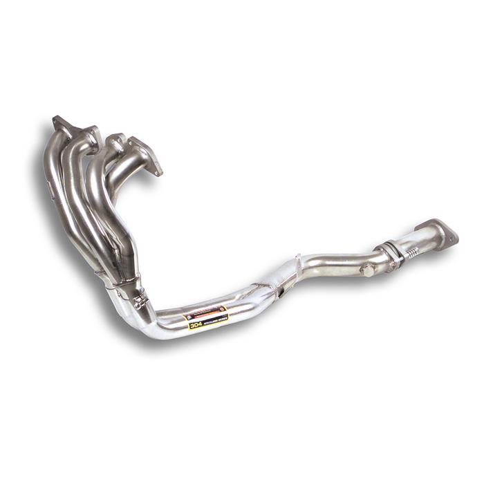 Collettore acciaio inox per catalizzatore di serie