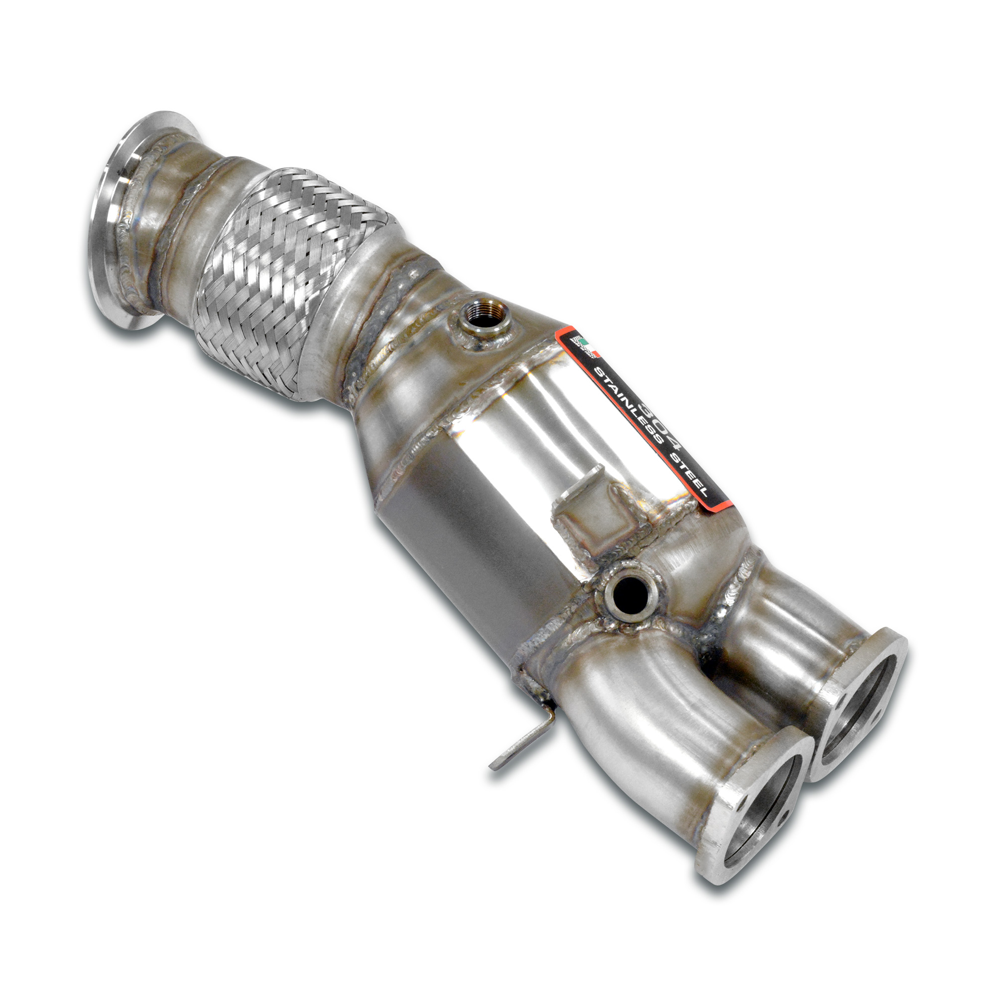 Turbo downpipe kit + Catalizador metalico (volante a la derecha e izquierda)