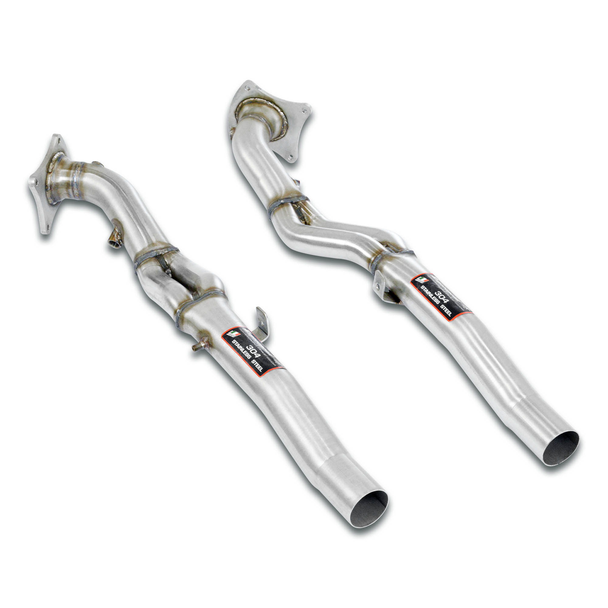 Tubes avant kit Droite - Gauche (remplace catalyseur)