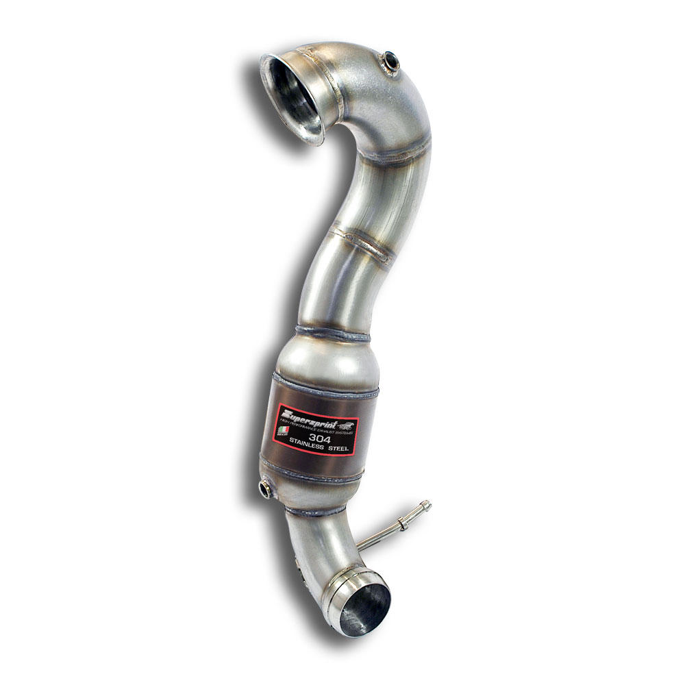 Turbo downpipe + catalizador metalico